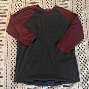 Men's “Rogue Barbell Club” Two-Tone 3/4 Sleeve Raglan Tee